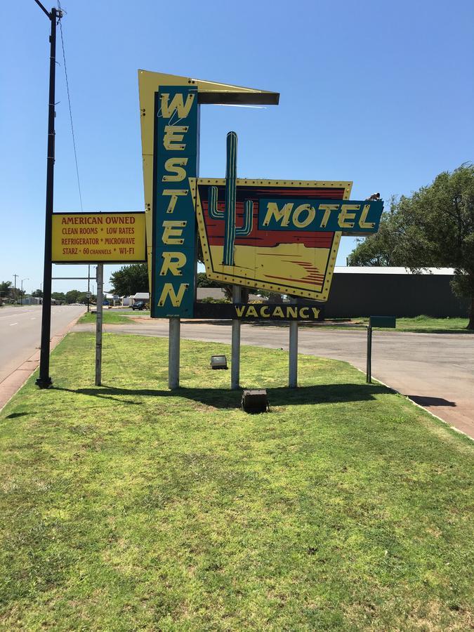 Western Motel Sayre エクステリア 写真